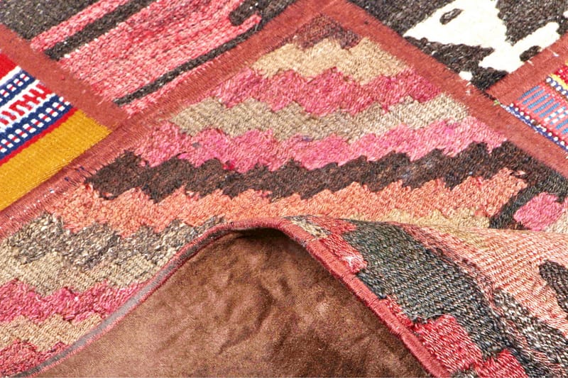 Handknuten Persisk Patchworkmatta 170x230 cm Flerfärgad - Patchwork mattor