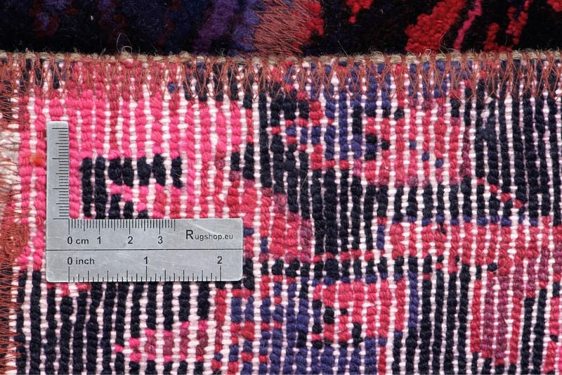 Handknuten Persisk Patchwork Ullmatta 173x219 cm Garn Flerfä - Patchwork mattor