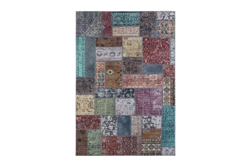 Patchham Patchworkmatta 240x330 cm - Flerfärgad - Textilier & mattor - Mattor - Modern matta - Patchwork mattor