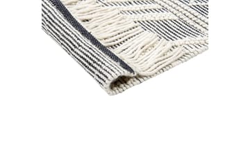 Pazar Ullmatta 160x230 cm - Svart/Vit - Textilier & mattor - Mattor - Modern matta - Ullmattor