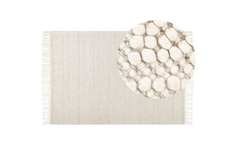 Pertek Ullmatta 160x230 cm Beige - Textilier & mattor - Mattor - Modern matta - Ullmattor