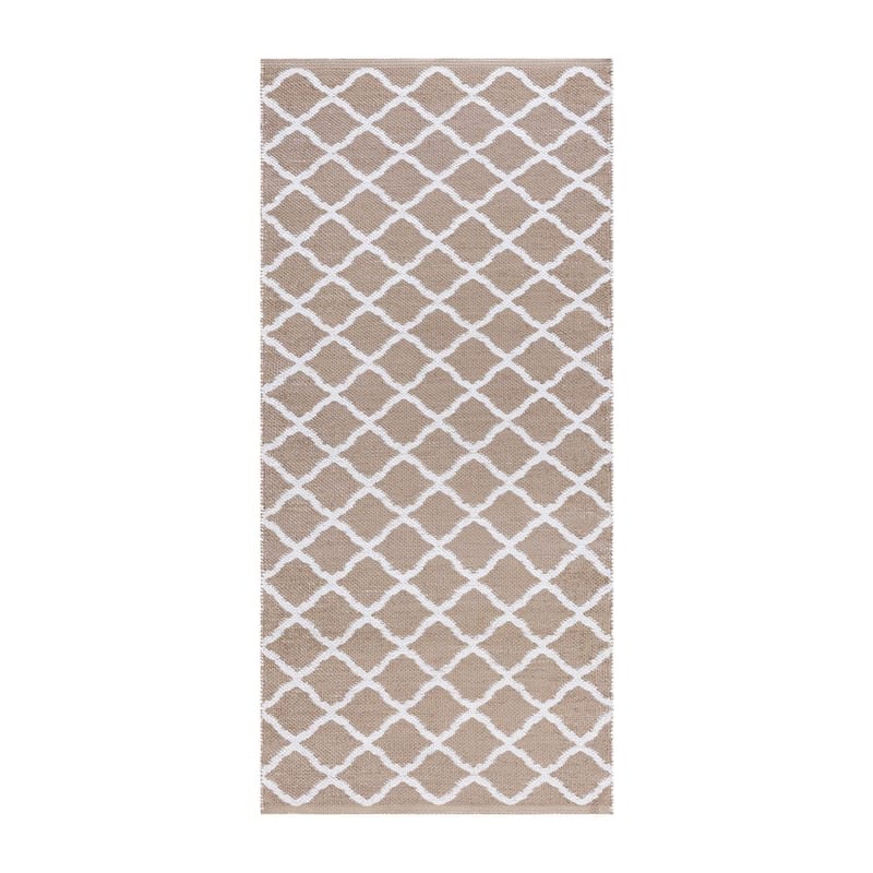 Plastmatta Hilma Wave, 70x150 cm, Linne