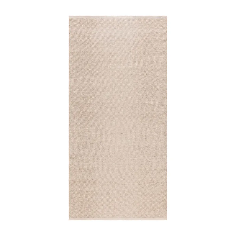 Plastmatta Hilma Plain - 70x250 cm, Linne - Textilier & mattor - Mattor - Modern matta - Friezemattor