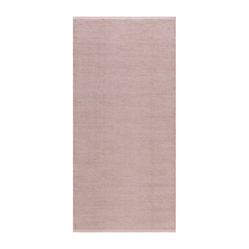Plastmatta Hilma Plain - 70x200 cm, Rosa - Textilier & mattor - Mattor - Modern matta - Friezemattor