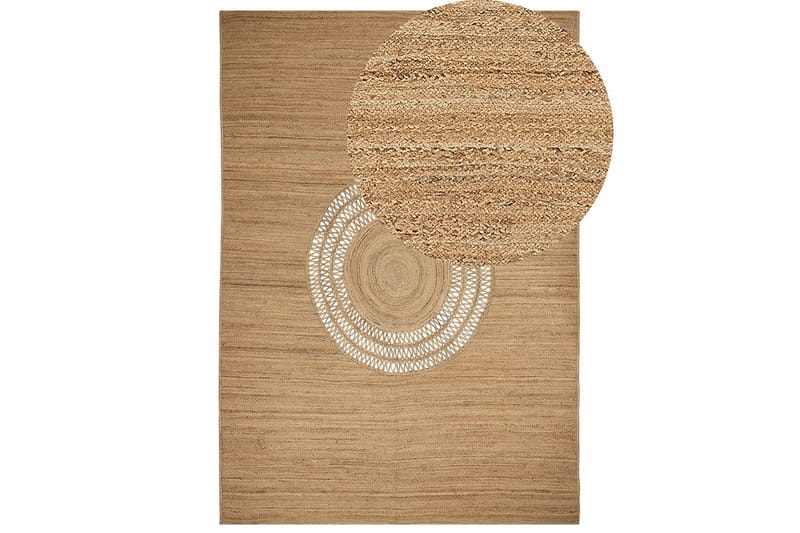 Plattvävd Bogazoren - 160x230 cm - Textilier & mattor - Mattor - Modern matta - Jutemattor & sisalmattor