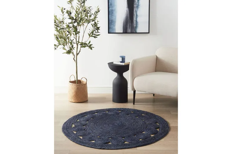 Plattvävd Koyunlu - Blå - Textilier & mattor - Mattor - Modern matta - Jutemattor & sisalmattor