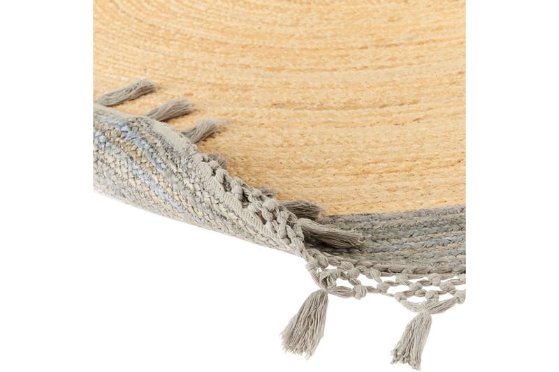 Plattvävd Marts - Beige, grå, 200x200 cm - Textilier & mattor - Mattor - Modern matta - Jutemattor & sisalmattor