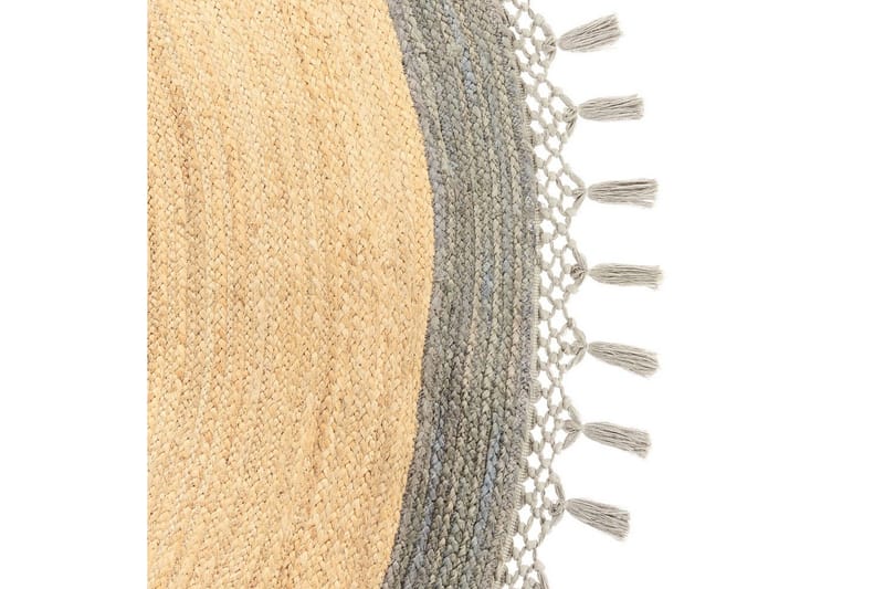 Plattvävd Marts - Beige, grå, 200x200 cm - Textilier & mattor - Mattor - Modern matta - Jutemattor & sisalmattor