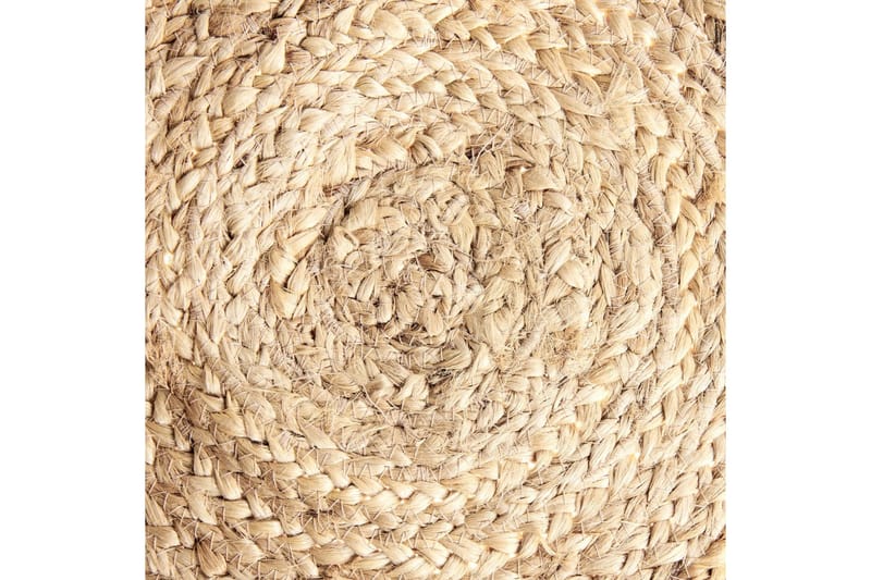 Plattvävd Marts - Beige, Röd, 140x140 cm - Textilier & mattor - Mattor - Modern matta - Jutemattor & sisalmattor