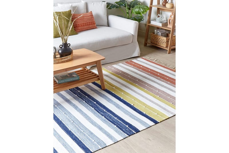 Plattvävd Tozakli - 140x200 cm - Textilier & mattor - Mattor - Modern matta - Trasmattor