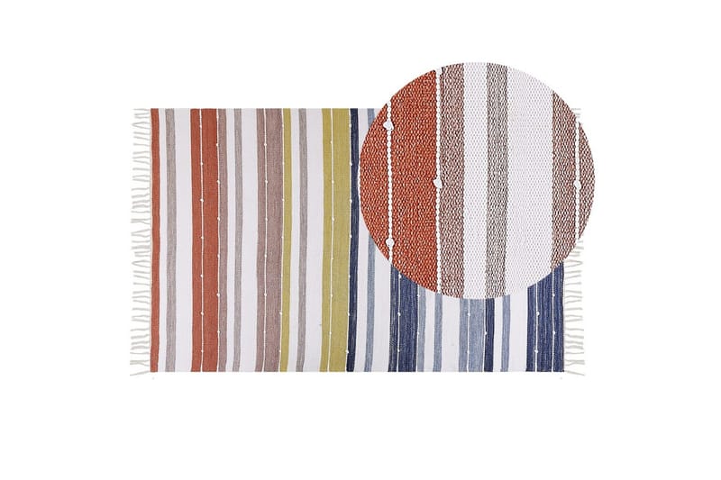 Plattvävd Tozakli - 140x200 cm - Textilier & mattor - Mattor - Modern matta - Trasmattor