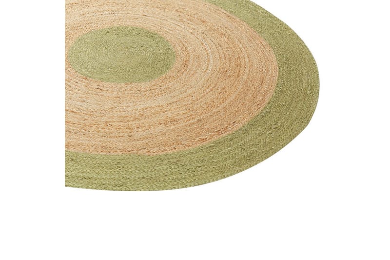 Plattvävd Yayalar - Beige, Grön - Textilier & mattor - Mattor - Modern matta - Jutemattor & sisalmattor