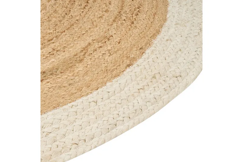 Plattvävd Yayalar - Beige, vit - Textilier & mattor - Mattor - Modern matta - Jutemattor & sisalmattor