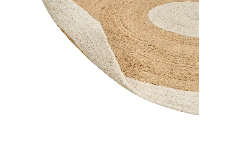 Plattvävd Yayalar - Beige, vit - Textilier & mattor - Mattor - Modern matta - Jutemattor & sisalmattor