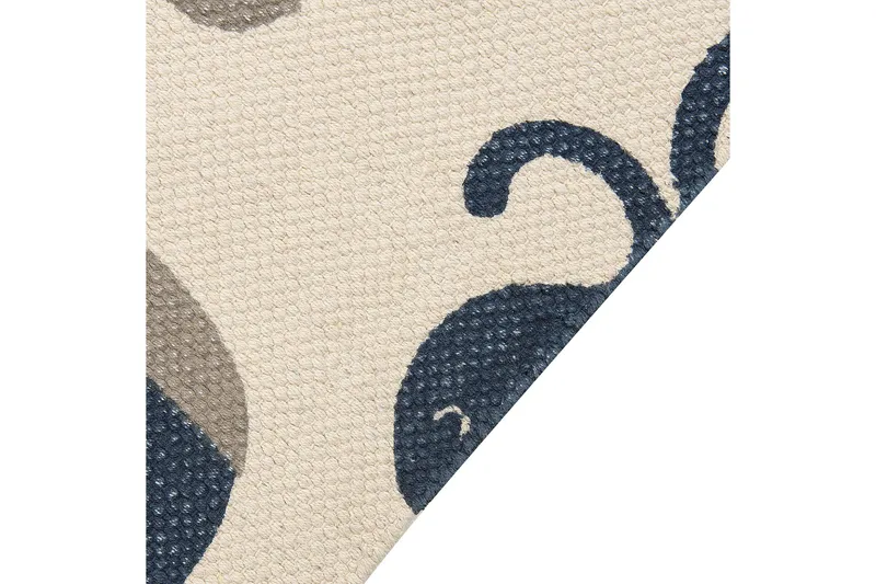 Porsea Bomullsmatta 80x150 cm - Beige - Textilier & mattor - Mattor - Modern matta - Bomullsmattor