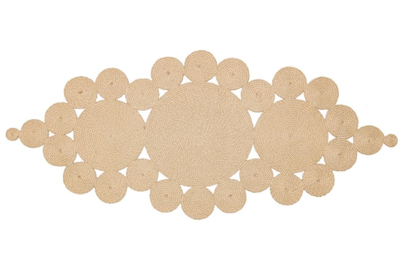 Ptn Gångmatta 90x200 Rektangulär Beige - Textilier & mattor - Mattor - Modern matta - Gångmattor