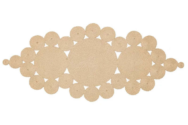 Ptn Gångmatta 90x200 cm Rektangulär - Beige - Textilier & mattor - Mattor - Modern matta - Gångmattor