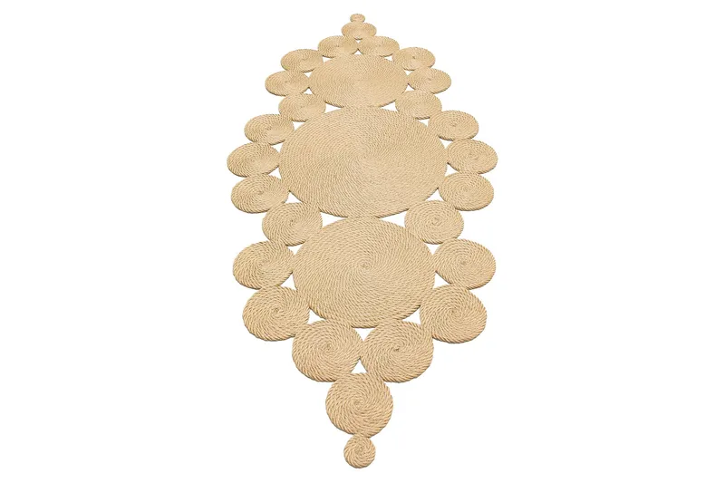 Ptn Gångmatta 90x200 cm Rektangulär, Beige