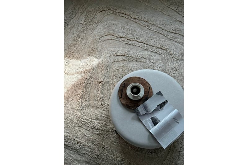 Pure Ullmatta 170x240 cm Rektangulär - Beige - Textilier & mattor - Mattor - Modern matta - Ullmattor