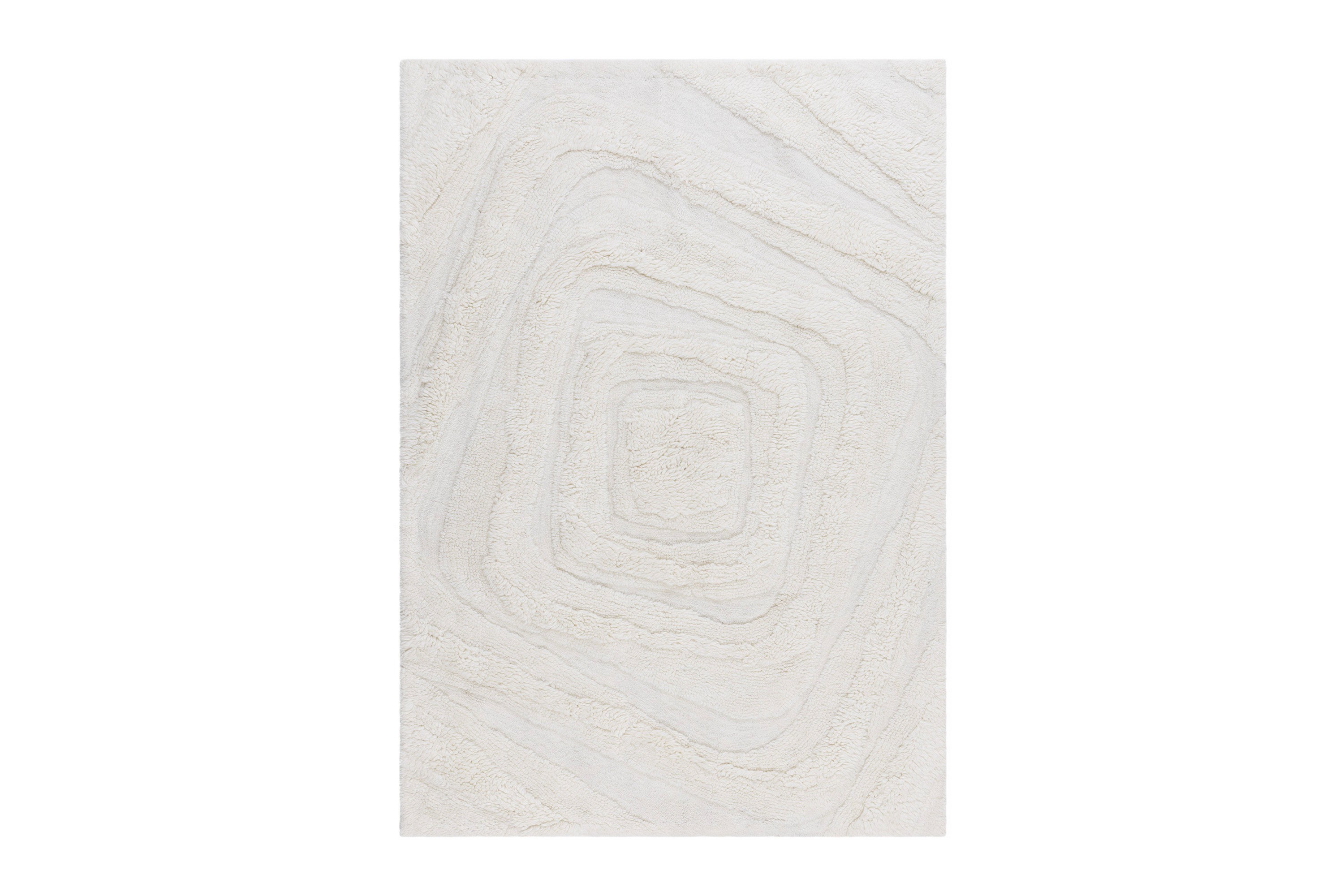 pure ullmatta 200x300 cm rektangulär - creme