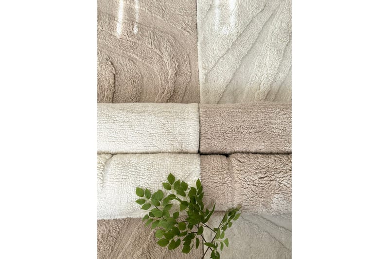 Pure Ullmatta 200x300 cm Rektangulär - Creme - Textilier & mattor - Mattor - Modern matta - Ullmattor