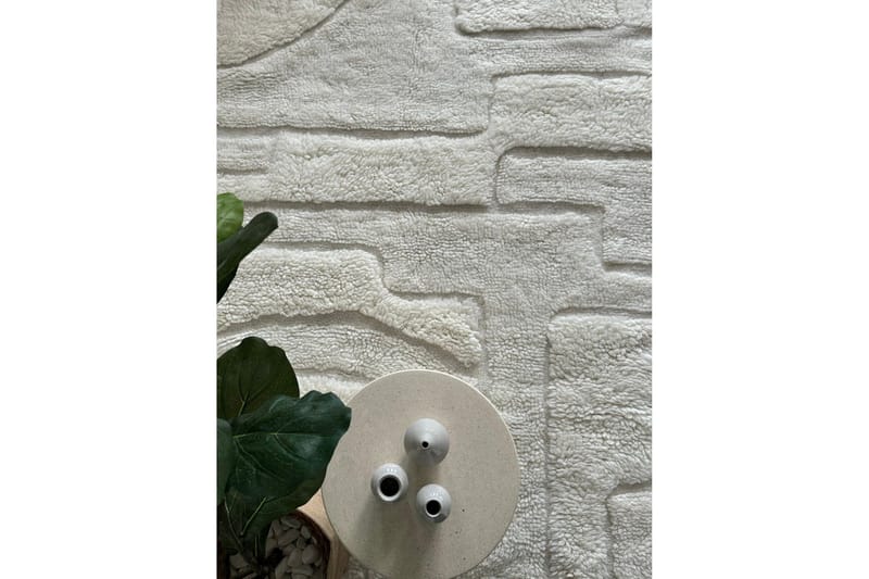 Pure Ullmatta 200x300 cm Rektangulär - Creme - Textilier & mattor - Mattor - Modern matta - Ullmattor