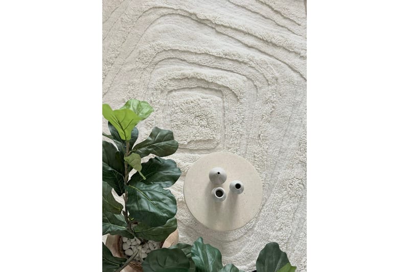 Pure Ullmatta 200x300 cm Rektangulär - Creme - Textilier & mattor - Mattor - Modern matta - Ullmattor