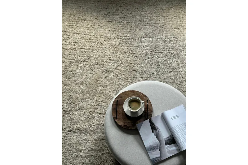 Pure Ullmatta 240x340 cm Rektangulär - Beige - Textilier & mattor - Mattor - Modern matta - Ullmattor