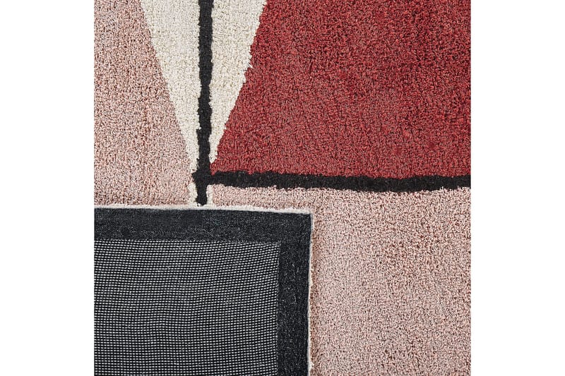 Purnia Ryamatta 140x200 cm - Röd - Textilier & mattor - Mattor - Modern matta - Ryamattor