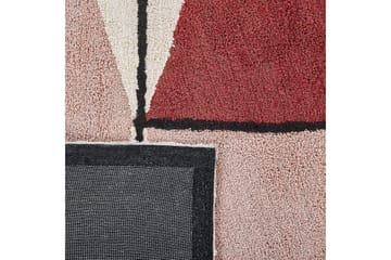 Purnia Ryamatta 80x150 cm - Röd - Textilier & mattor - Mattor - Modern matta - Ryamattor