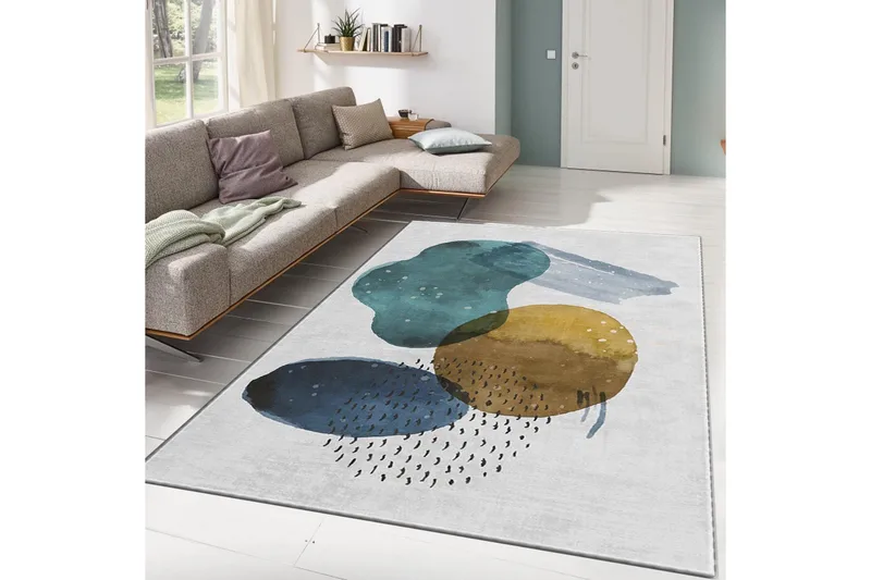 Rainy Wiltonmatta 180x280 cm Rektangulär - Flerfärgad - Textilier & mattor - Mattor - Modern matta - Friezemattor