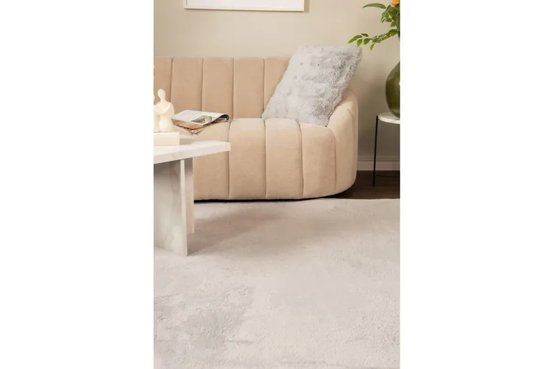 Relax Rektangulär Ryamatta & Luggmatta 160x230 cm - Silver - Textilier & mattor - Mattor - Modern matta - Ryamattor