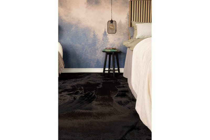 Relax Ryamatta 160x230 cm - Svart - Textilier & mattor - Mattor - Modern matta - Ryamattor