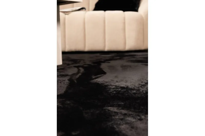 Relax Ryamatta 80x140 cm - Svart - Textilier & mattor - Mattor - Modern matta - Ryamattor