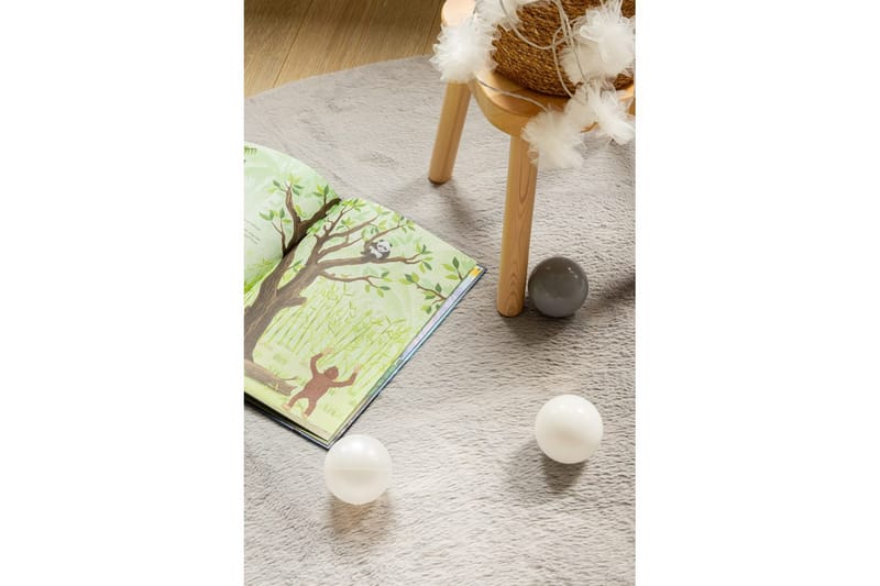 Relax Ryamatta Rund 120 cm - Beige - Textilier & mattor - Mattor - Modern matta - Ryamattor