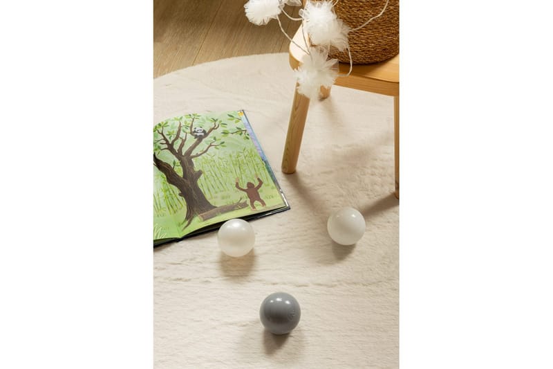 Relax Ryamatta Rund 120 cm - Beige - Textilier & mattor - Mattor - Modern matta - Ryamattor