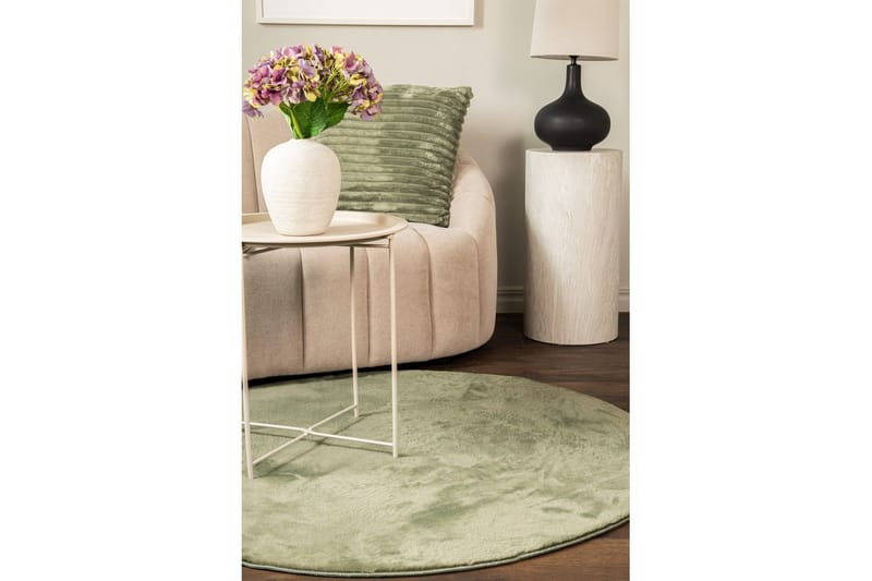 Relax Ryamatta Rund 120 cm - Beige - Textilier & mattor - Mattor - Modern matta - Ryamattor