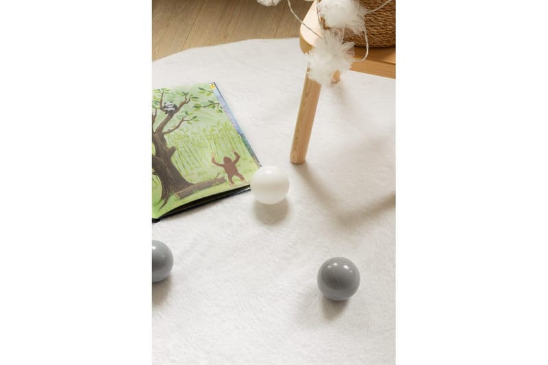 Relax Ryamatta Rund 120 cm - Beige - Textilier & mattor - Mattor - Modern matta - Ryamattor