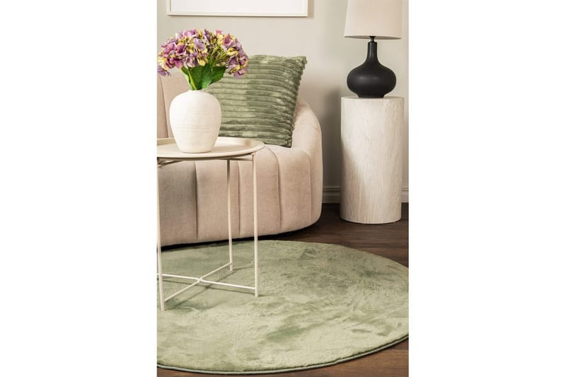 Relax Ryamatta Rund 120 cm - Beige - Textilier & mattor - Mattor - Modern matta - Ryamattor