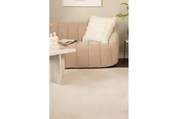 Relax Stor Rektangulär Ryamatta & Luggmatta 200x290 cm - Beige - Textilier & mattor - Mattor - Modern matta - Ryamattor