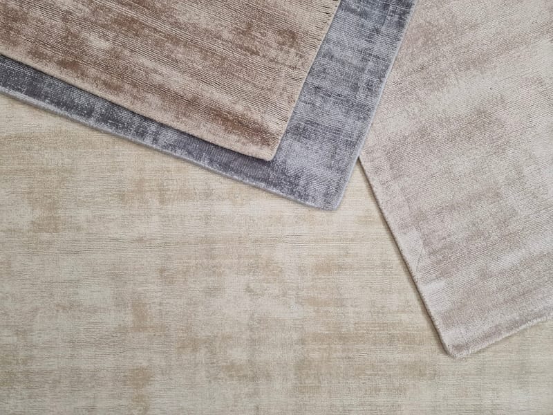 Tribeca Viskosmatta 160x230 cm Rektangulär - Grå - Textilier & mattor - Mattor - Modern matta - Viskosmattor