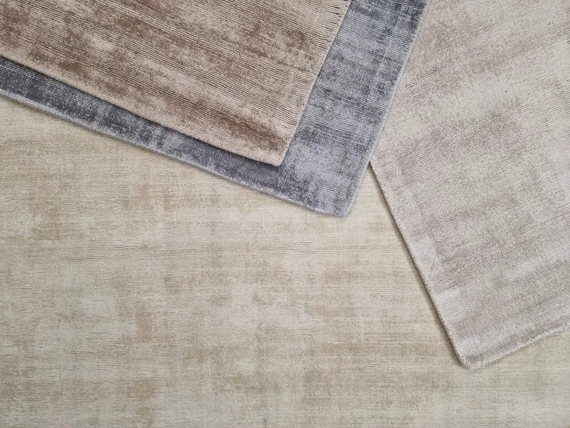 Tribeca Viskosmatta 160x230 cm Rektangulär - Sand - Textilier & mattor - Mattor - Modern matta - Viskosmattor