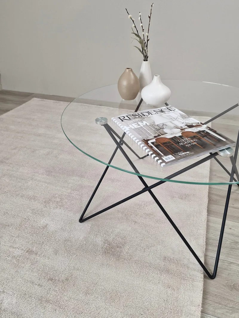 Tribeca Viskosmatta 240x340 cm Rektangulär - Natur - Textilier & mattor - Mattor - Modern matta - Viskosmattor