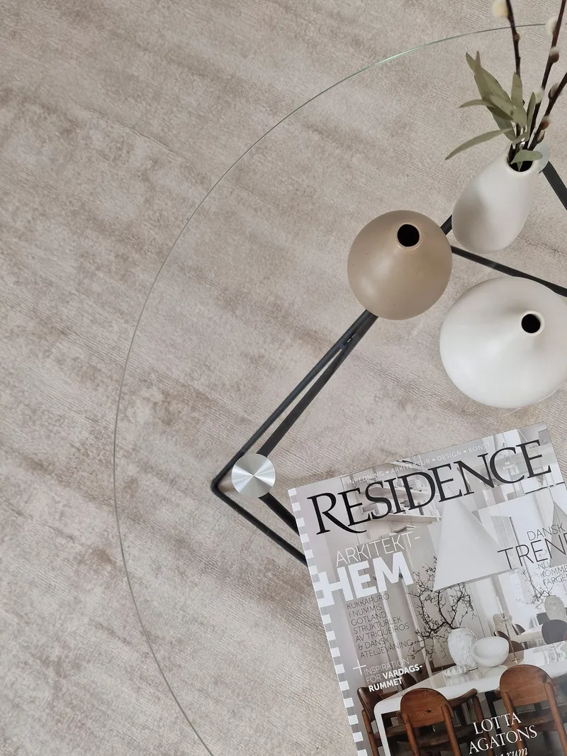 Tribeca Viskosmatta 240x340 cm Rektangulär - Natur - Textilier & mattor - Mattor - Modern matta - Viskosmattor