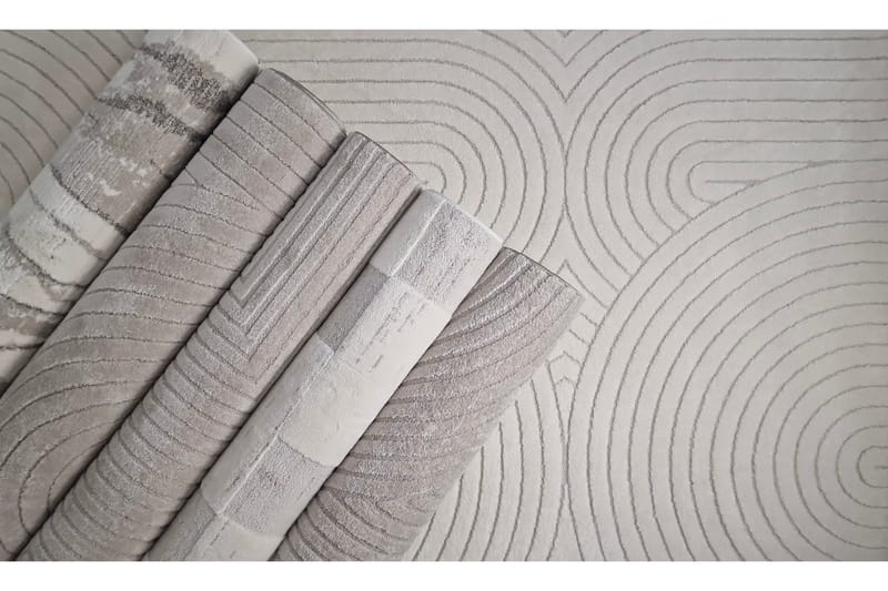 Bella Wiltonmatta 160x230 cm Rektangulär - Linne - Textilier & mattor - Mattor - Modern matta - Friezemattor