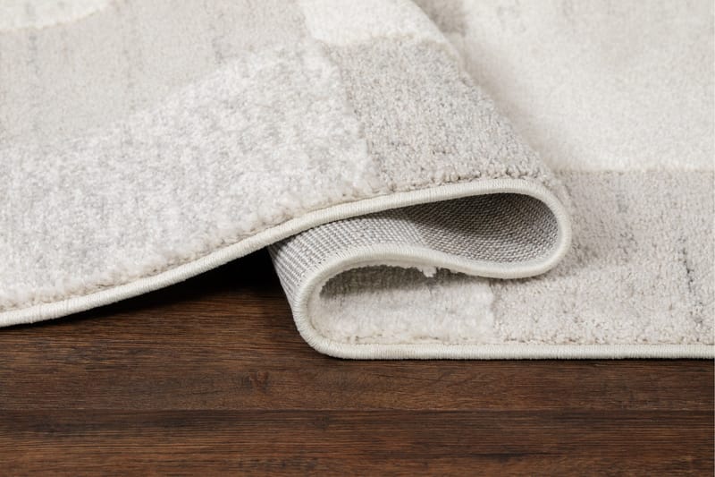 Bella Wiltonmatta 240x340 cm Rektangulär - Grå/Vit - Textilier & mattor - Mattor - Modern matta - Friezemattor