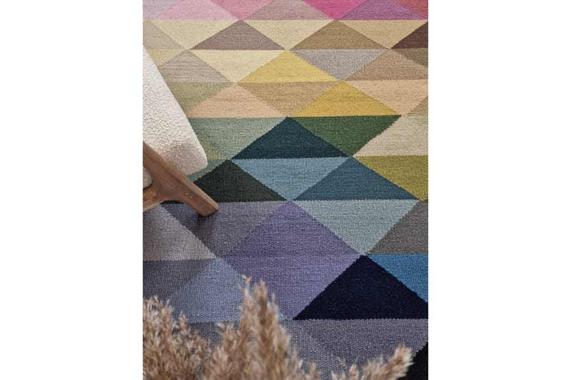 Riviera Ullmatta 140x200 cm Rektangulär - Flerfärgad - Textilier & mattor - Mattor - Modern matta - Ullmattor