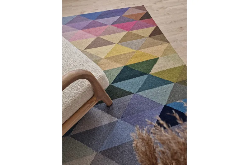 Riviera Ullmatta 200x300 cm Rektangulär - Flerfärgad - Textilier & mattor - Mattor - Modern matta - Ullmattor