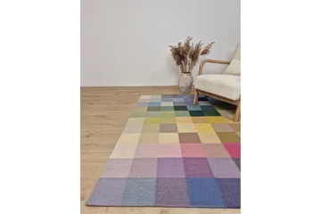 Riviera Ullmatta 240x340 cm Rektangulär - Flerfärgad - Textilier & mattor - Mattor - Modern matta - Ullmattor