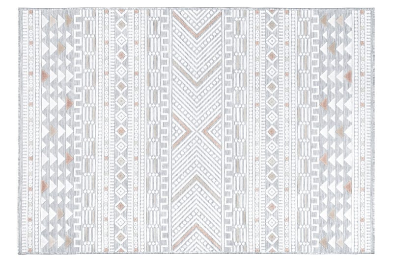 Rosy Wiltonmatta 196x290 Rektangulär Creme/Grå - Textilier & mattor - Mattor - Modern matta - Wiltonmattor